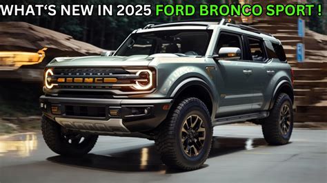 8 Hidden Features to Know Before You Buy the 2025 Ford Bronco Sport (Worth $2,000?)!